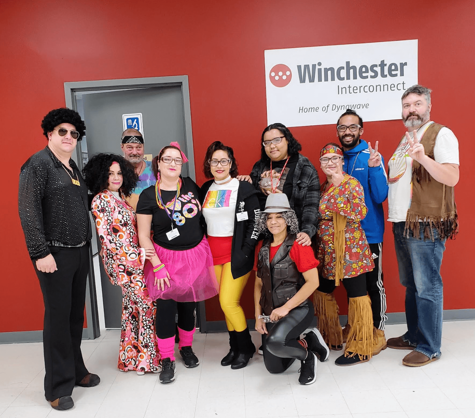 Haverhill One Winchester 70's dress up day