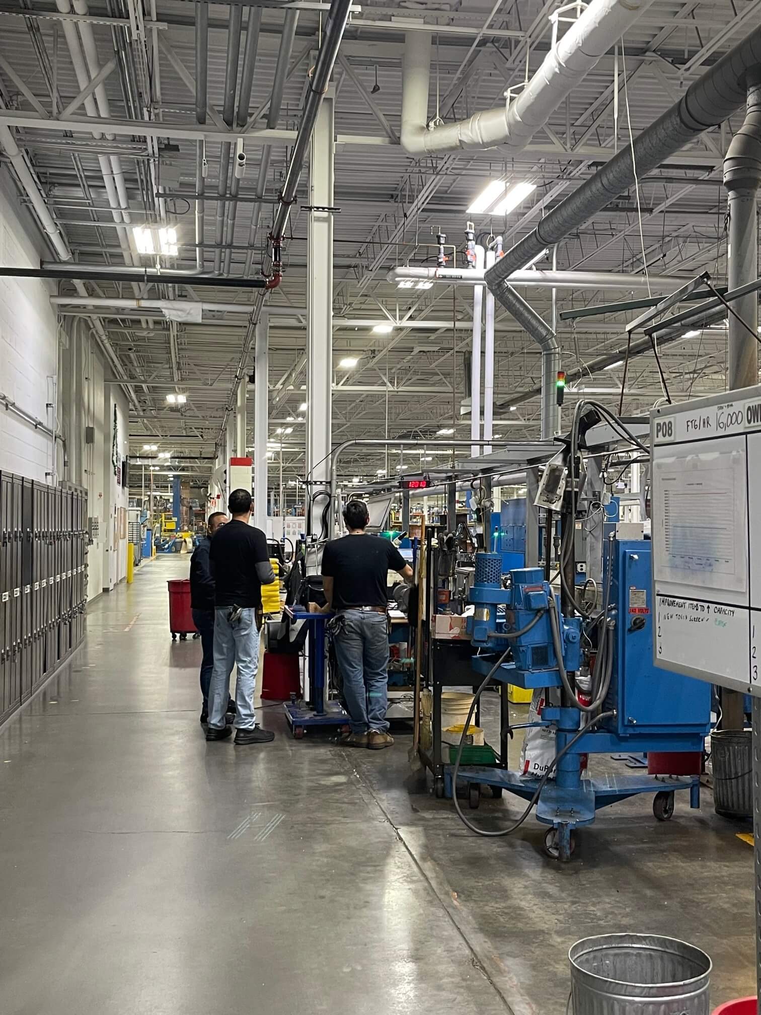 Inside a Winchester interconnect facility